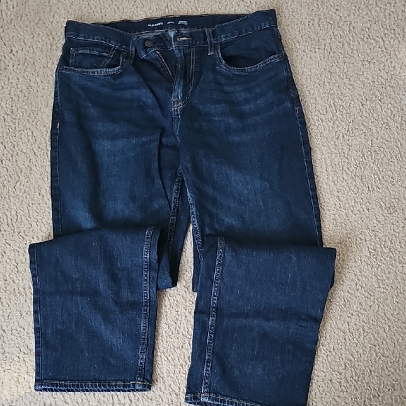 Old Navy Men's Dark Jeans - Picture 2 of 2